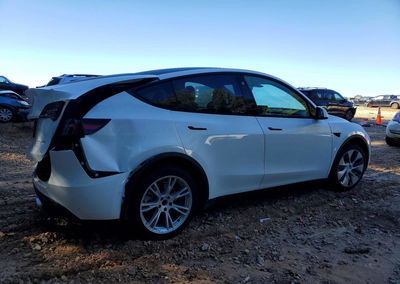 2021 Tesla Model Y, daño Trasero, Copart lote 70162206, foto 3 de 14