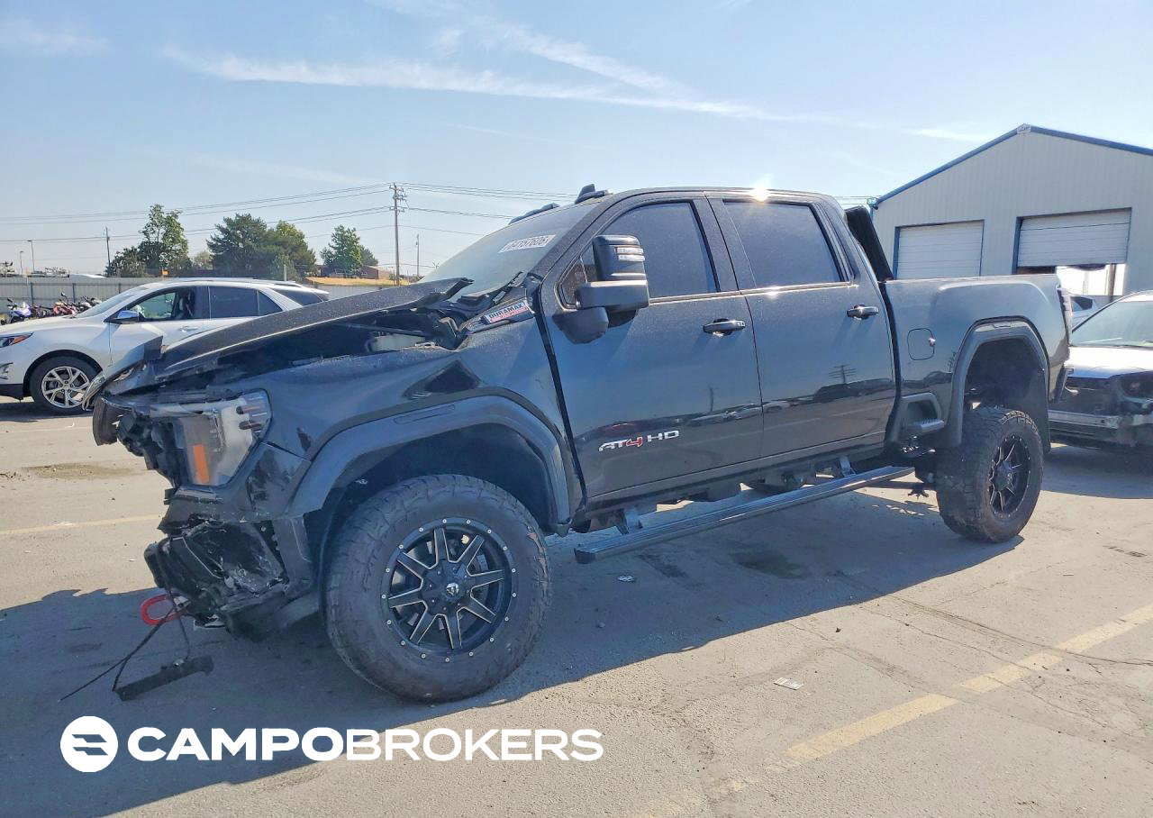 2024 Gmc Sierra K2500 At4, daño Frontal, Copart lote 64157606