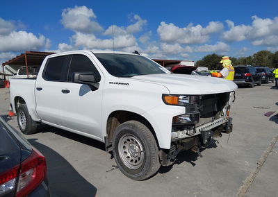 2022 Chevrolet Silverado 1500 Ltd 2wd  Short Bed Wt, Front End damage, Iaai lot 46056601, photo 14 of 19