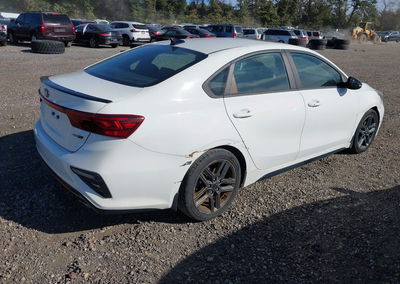 2020 Kia Forte Gt-line, daño Front & Rear, Iaai lote 46414230, foto 4 de 17