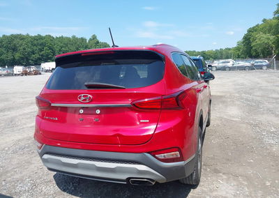 2019 Hyundai Santa Fe Se, daño Normal Wear & Tear, Iaai lote 45841295, foto 16 de 17