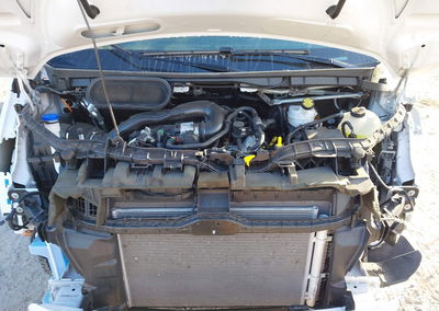 2025 Ford Transit-350 Cargo Van, Left Side damage, Iaai lot 46320638, photo 10 of 17