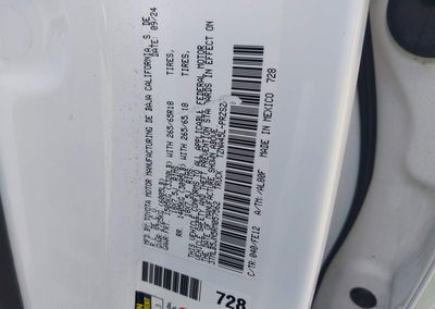 2024 Toyota Tacoma Trd Sport, daño Frontal, Iaai lote 46071296, foto 9 de 16