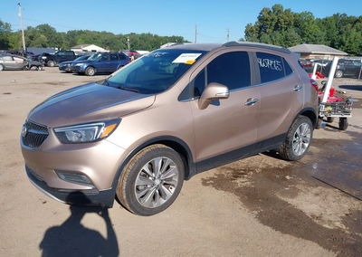 2019 Buick Encore Fwd Preferred, daño Trasero derecho, Iaai lote 46074565, foto 2 de 16