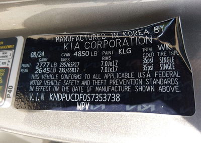 2025 Kia Sportage Lx, Front End damage, Iaai lot 46185828, photo 9 of 16