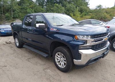 2021 Chevrolet Silverado 1500 4wd  Short Bed Lt, Rear damage, Iaai lot 46020137