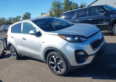 2021 Kia Sportage Lx, Left Front damage, Iaai lot 46182337
