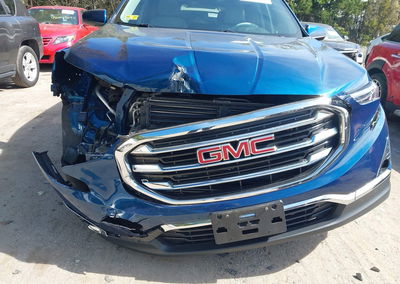 2021 Gmc Terrain Awd Slt, uszkodzenie: Przód, Iaai lot 46052289, zdjęcie 6 z 16