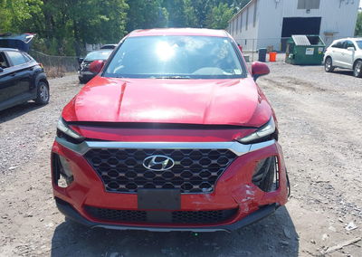 2019 Hyundai Santa Fe Se, daño Normal Wear & Tear, Iaai lote 45841295, foto 12 de 17