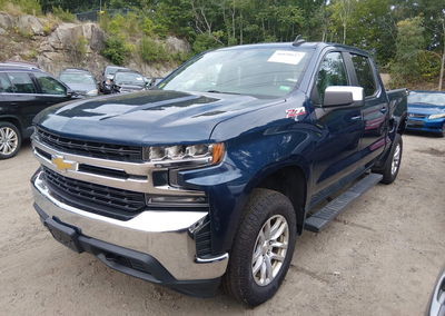 2021 Chevrolet Silverado 1500 4wd  Short Bed Lt, пошкодження: Задня частина, Iaai лот 46020137, фото 2 з 17