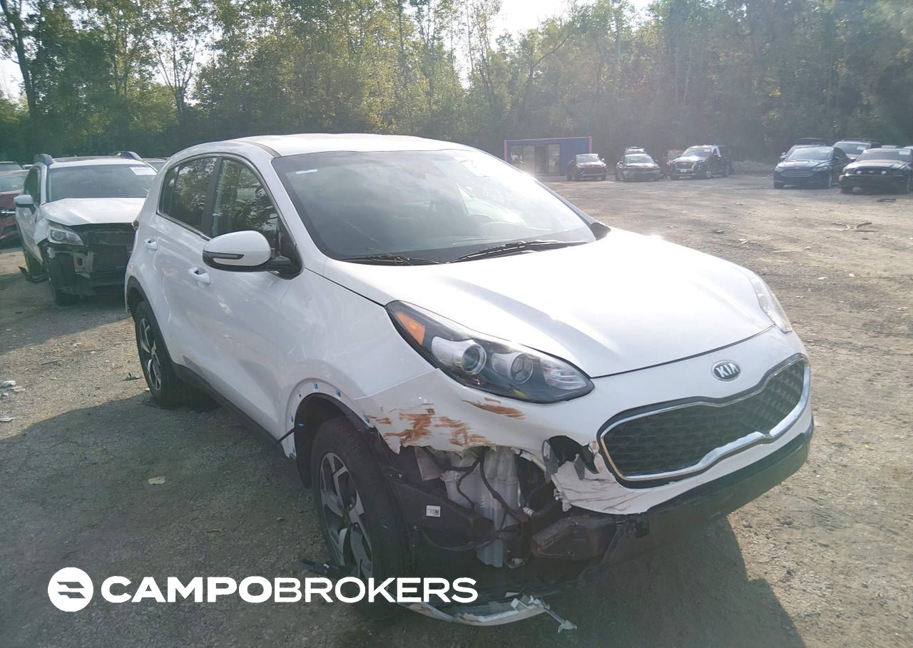 2021 Kia Sportage Lx, daño Theft, Iaai lote 46108490