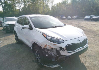 2021 Kia Sportage Lx, Theft damage, Iaai lot 46108490