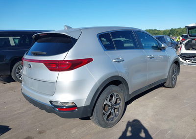 2021 Kia Sportage Lx, Left Front damage, Iaai lot 46182337, photo 4 of 16
