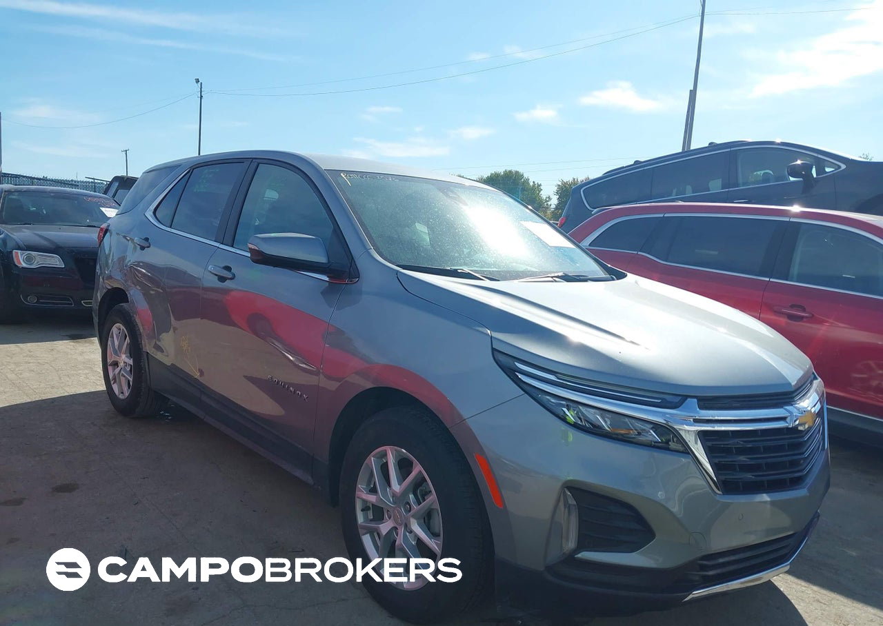 2024 Chevrolet Equinox Fwd Lt, uszkodzenie: Prawy tył, Iaai lot 46289544