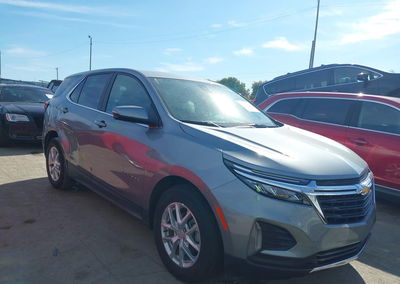 2024 Chevrolet Equinox Fwd Lt, daño Trasero derecho, Iaai lote 46289544