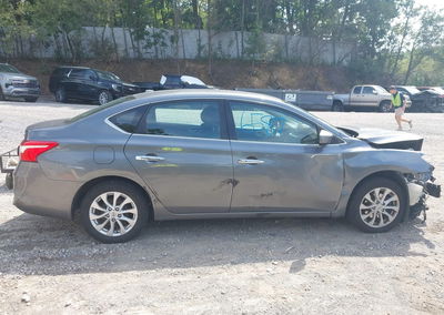 2019 Nissan Sentra Sv, daño Front & Rear, Iaai lote 45966587, foto 13 de 16