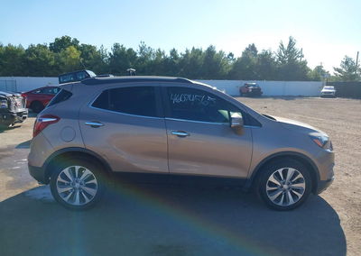 2019 Buick Encore Fwd Preferred, daño Trasero derecho, Iaai lote 46074565, foto 13 de 16