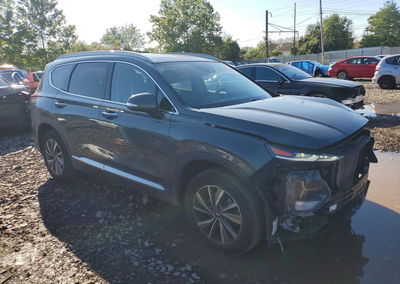 2019 Hyundai Santa Fe Limited 2.4l, пошкодження: Передня частина, Copart лот 69128406, фото 4 з 15