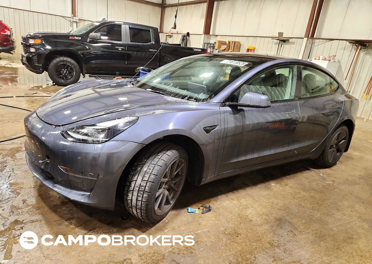 2023 Tesla Model 3, uszkodzenie: Przód, Copart lot 71619526