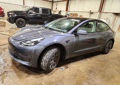 2023 Tesla Model 3, daño Frontal, Copart lote 71619526