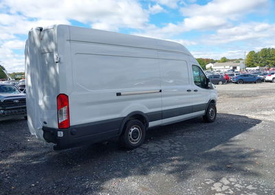 2025 Ford Transit-350 Cargo Van, Left Side damage, Iaai lot 46320638, photo 4 of 17