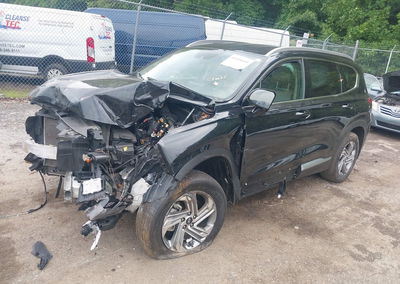 2022 Hyundai Santa Fe Sel, daño Frontal, Iaai lote 45935680, foto 2 de 17