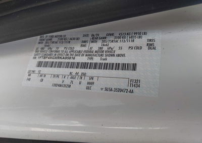 2024 Ford Transit-350 Cargo Van, uszkodzenie: Lewy bok, Iaai lot 45657900, zdjęcie 9 z 18