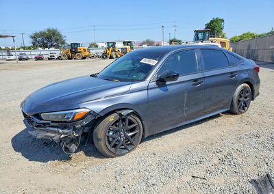 2025 Honda Civic Sport, daño Frontal, Copart lote 66558416