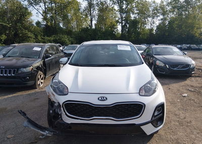 2021 Kia Sportage Lx, daño Theft, Iaai lote 46108490, foto 12 de 16
