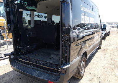 2023 Ford Transit-350 Passenger Van Xl, uszkodzenie: Tył, Iaai lot 46067666, zdjęcie 4 z 19