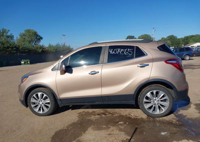 2019 Buick Encore Fwd Preferred, daño Trasero derecho, Iaai lote 46074565, foto 14 de 16