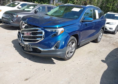 2021 Gmc Terrain Awd Slt, uszkodzenie: Przód, Iaai lot 46052289, zdjęcie 2 z 16