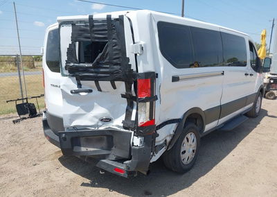 2023 Ford Transit-350 Passenger Van Xlt, Right Rear damage, Iaai lot 46038313, photo 4 of 17
