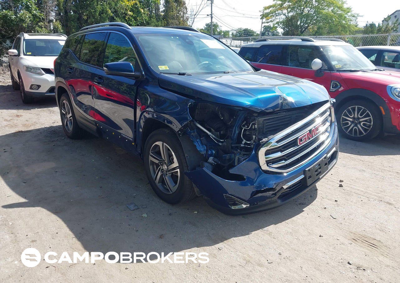 2021 Gmc Terrain Awd Slt, uszkodzenie: Przód, Iaai lot 46052289