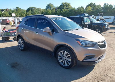 2019 Buick Encore Fwd Preferred, daño Trasero derecho, Iaai lote 46074565