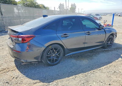 2025 Honda Civic Sport, daño Frontal, Copart lote 66558416, foto 3 de 15