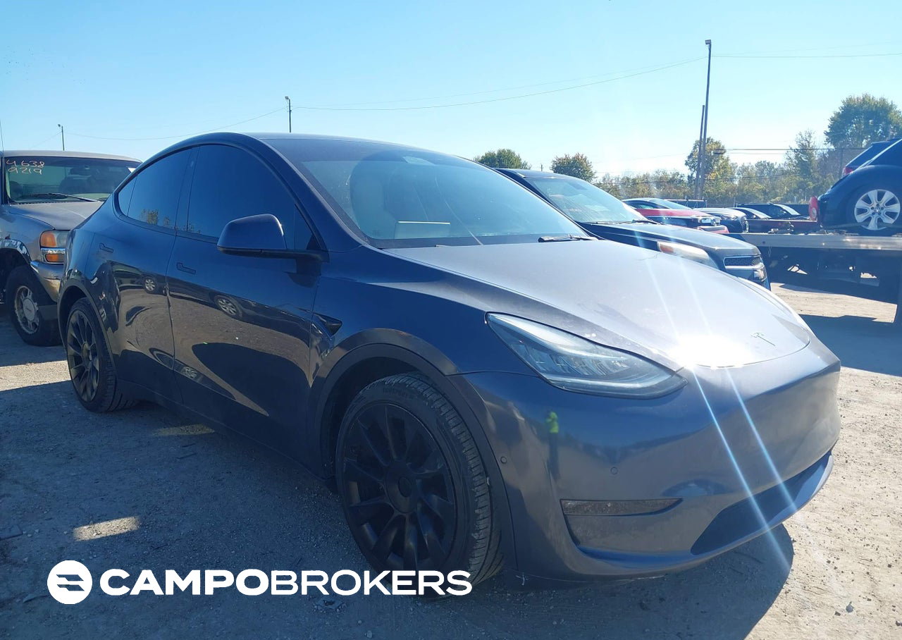2021 Tesla Model Y Long Range Dual Motor All-wheel Drive, uszkodzenie: Unknown, Iaai lot 46413074