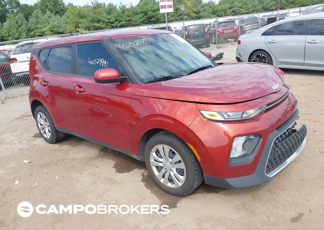 2022 Kia Soul Lx, daño Frontal, Iaai lote 46029991