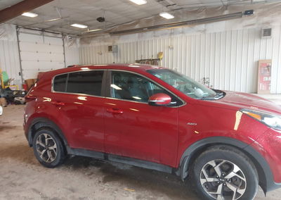 2020 Kia Sportage Lx, daño Frontal, Iaai lote 46029312, foto 13 de 16