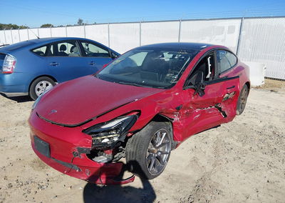2023 Tesla Model 3 Rear-wheel Drive, Unknown damage, Iaai lot 46425584, photo 2 of 20