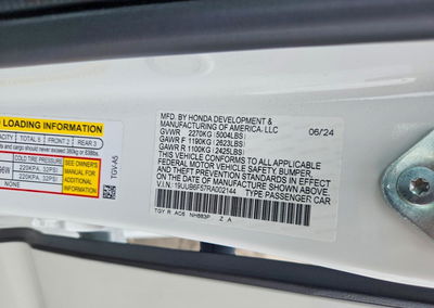 2024 Acura Tlx A-spec, uszkodzenie: Tył, Copart lot 68845916, zdjęcie 12 z 13