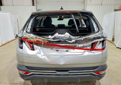 2022 Hyundai Tucson Sel, daño Volcadura, Copart lote 71781806, foto 6 de 12