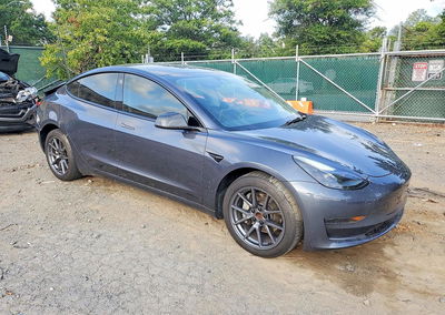 2023 Tesla Model 3, daño Trasero, Copart lote 68711336, foto 4 de 14