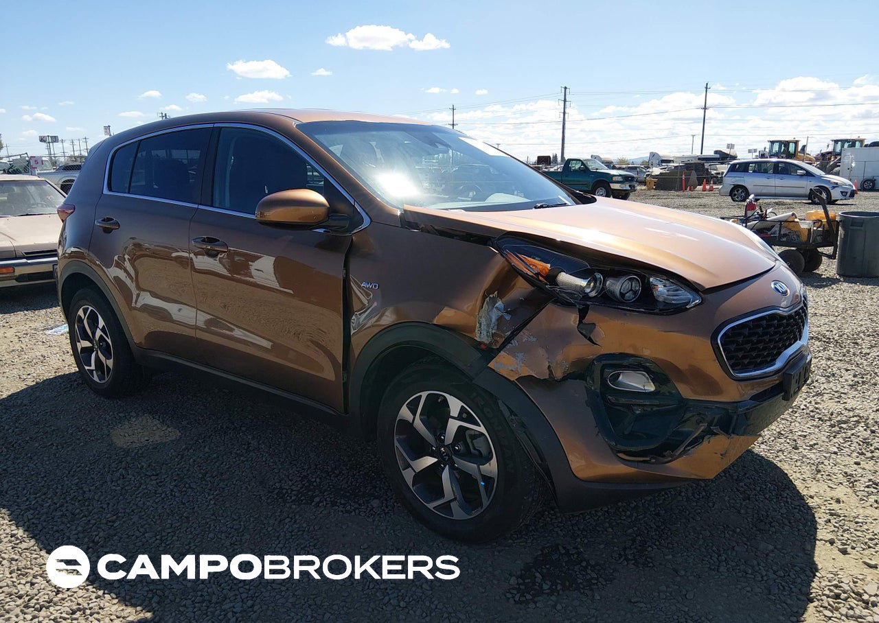 2021 Kia Sportage Lx, пошкодження: Правий перед, Iaai лот 45999453