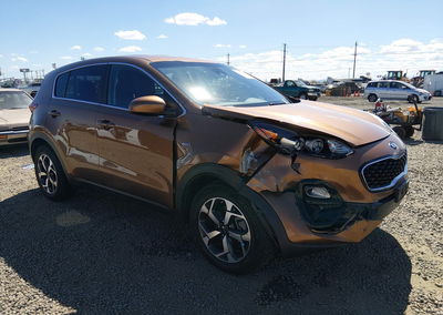 2021 Kia Sportage Lx, Right Front damage, Iaai lot 45999453