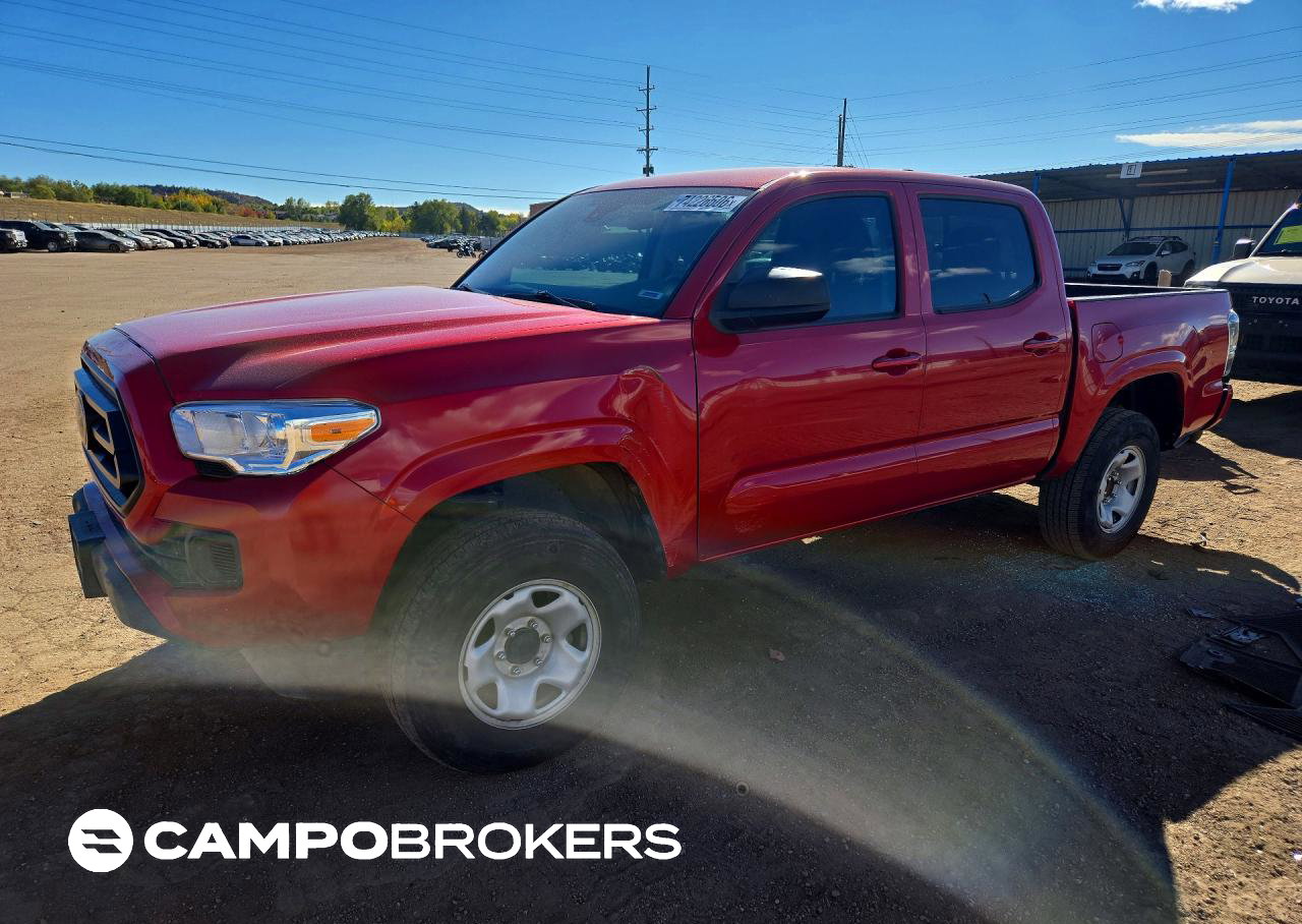 2022 Toyota Tacoma Sr V6, uszkodzenie: Tył, Copart lot 74226506