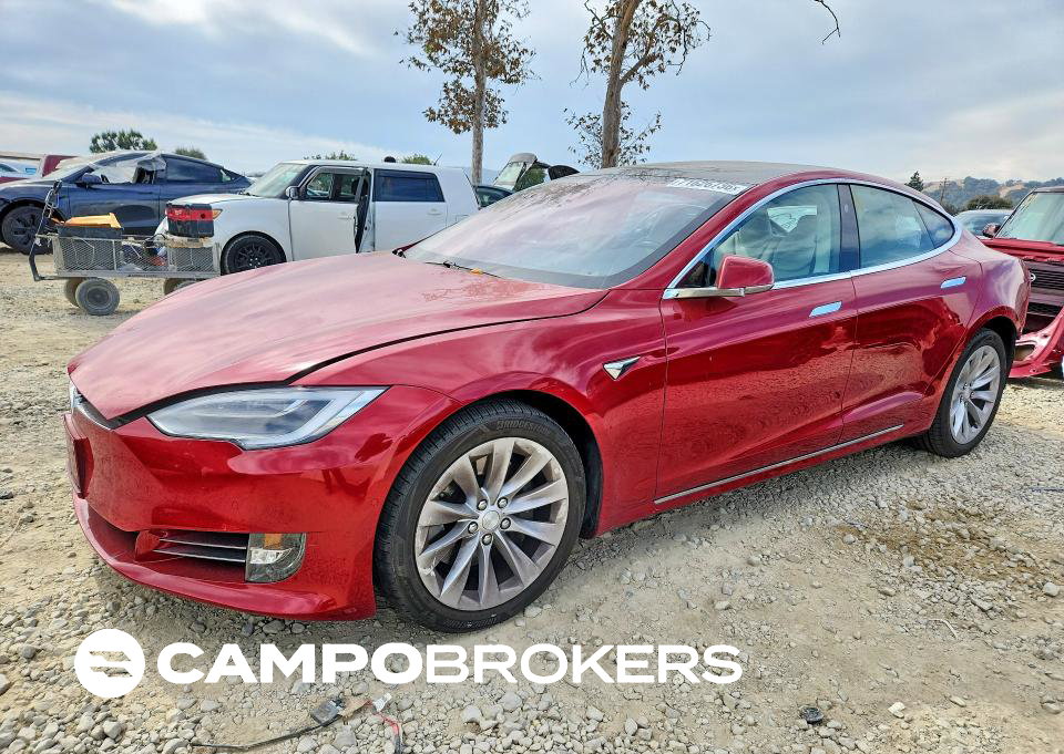 2019 Tesla Model S, daño Trasero, Copart lote 71626736