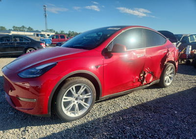 2023 Tesla Model Y, Side damage, Copart lot 72398166