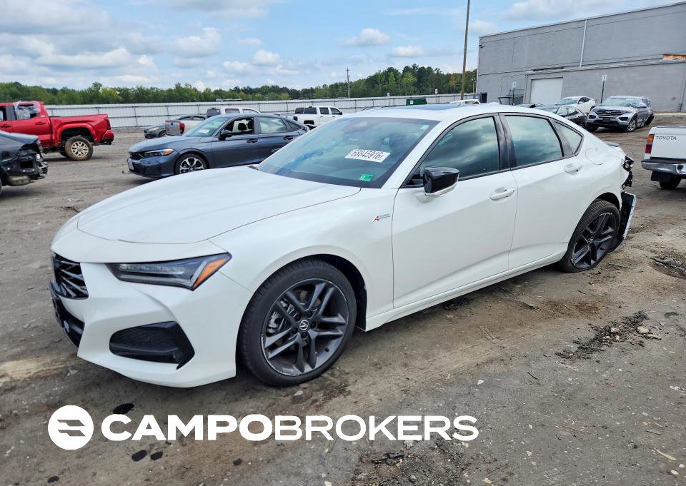 2024 Acura Tlx A-spec, uszkodzenie: Tył, Copart lot 68845916