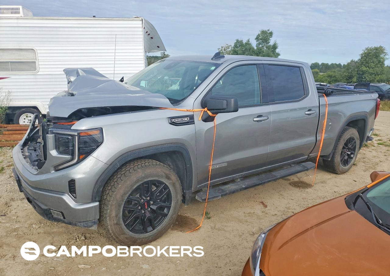 2025 Gmc Sierra K1500 Elevation, daño Frontal, Copart lote 61690916